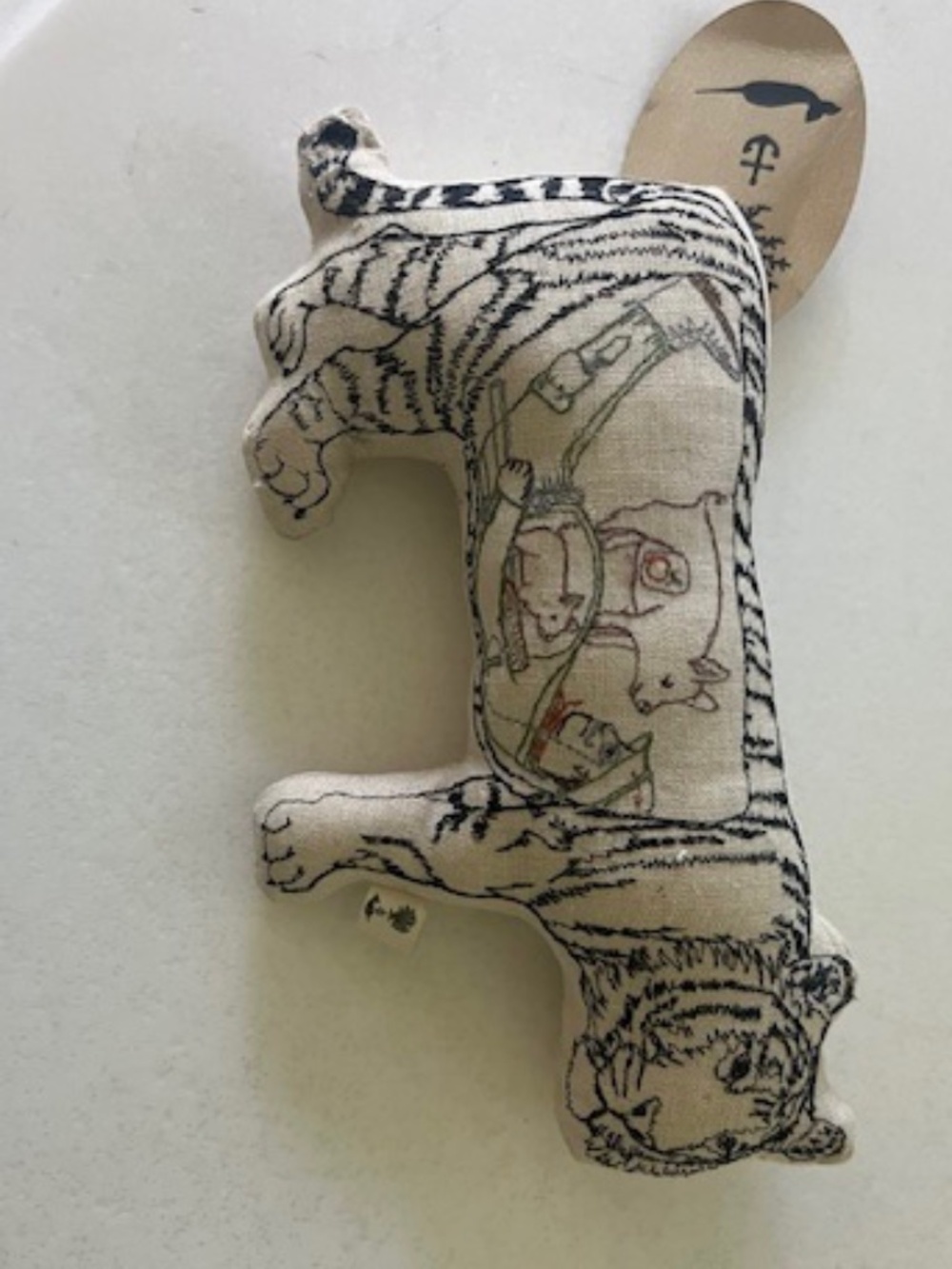 CORAL AND TUSK STUFFED TIGER - Picture 5 of 8